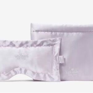 Kate Spade Lavender Eye Mask and Pouch Set